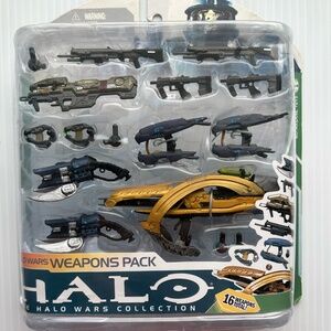 2010 Halo 3 - McFarlane Toys Series 7 Weapon Pack Action Figure Set -16 Weapons